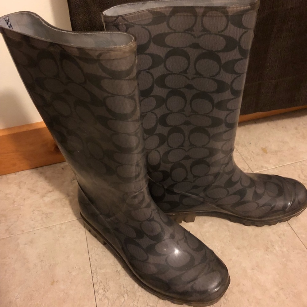 Coach Rain Boots